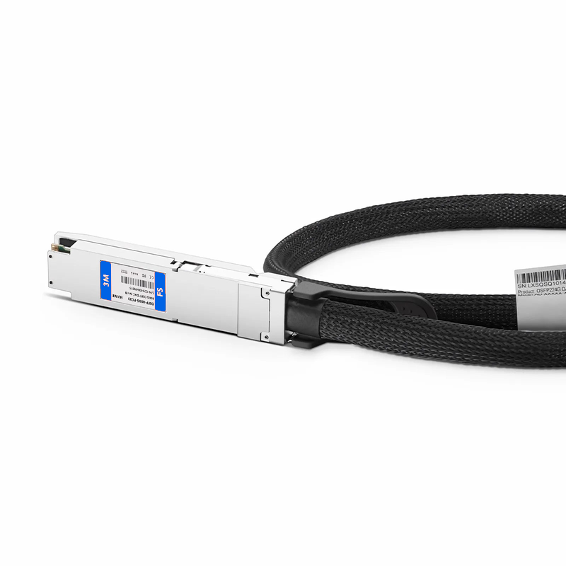 SFPS 3m (10ft) NVIDIA/Mellanox MCP4Y10-N003 Compatible 800G OSFP 8 x 100G PAM4 Finned Top InfiniBand NDR Passive Direct Attach Copper Twinax Cable for Quantum-2 Switches SFPS