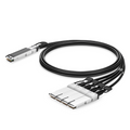 SFPS 0.5m (2ft) NVIDIA/Mellanox MCP7Y40-N00A Compatible 800G OSFP 8 x 100G PAM4 Finned Top to 4 x 200G QSFP112 2 x 100G PAM4 InfiniBand NDR Passive Direct Attach Copper Breakout Cable for Quantum-2 Switches and ConnectX-7 HCA SFPS