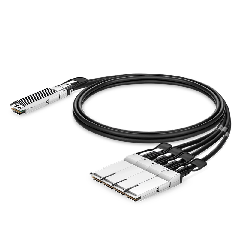 SFPS 0.5m (2ft) NVIDIA/Mellanox MCP7Y40-N00A Compatible 800G OSFP 8 x 100G PAM4 Finned Top to 4 x 200G QSFP112 2 x 100G PAM4 InfiniBand NDR Passive Direct Attach Copper Breakout Cable for Quantum-2 Switches and ConnectX-7 HCA SFPS