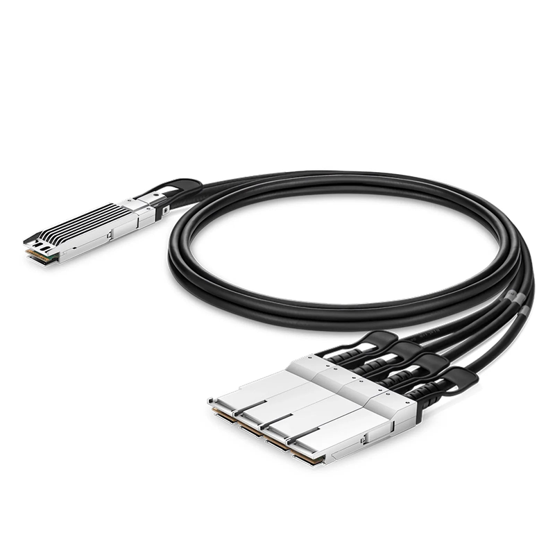 SFPS 1m (3ft) NVIDIA/Mellanox MCP7Y40-N001 Compatible 800G OSFP 8 x 100G PAM4 Finned Top to 4 x 200G QSFP112 2 x 100G PAM4 InfiniBand NDR Passive Direct Attach Copper Breakout Cable for Quantum-2 Switches and ConnectX-7 HCA SFPS