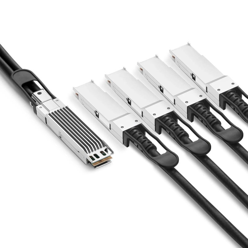 SFPS 1m (3ft) NVIDIA/Mellanox MCP7Y40-N001 Compatible 800G OSFP 8 x 100G PAM4 Finned Top to 4 x 200G QSFP112 2 x 100G PAM4 InfiniBand NDR Passive Direct Attach Copper Breakout Cable for Quantum-2 Switches and ConnectX-7 HCA SFPS
