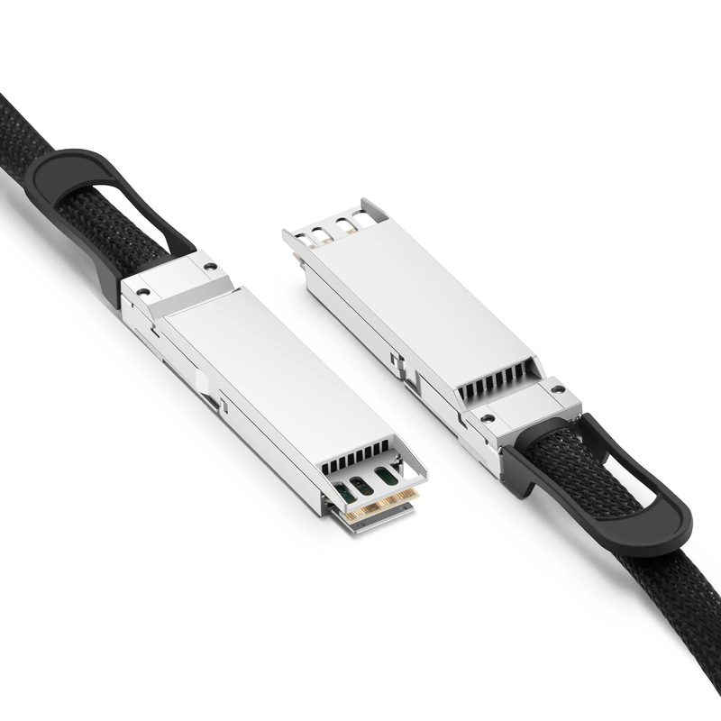 SFPS 0.5m (2ft) NVIDIA/Mellanox Compatible 1.6T OSFP224 8 x 200G PAM4 Closed Finned Top InfiniBand XDR Passive Direct Attach Copper Twinax Cable SFPS