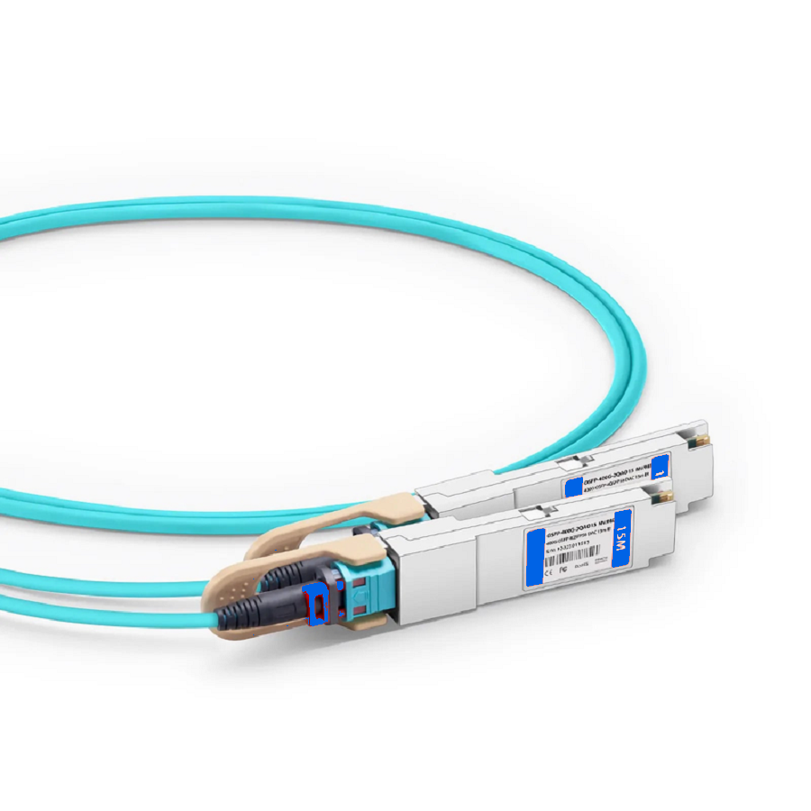 SFPS 15m (49ft) NVIDIA/Mellanox MFA7U10-H015 Compatible 400G OSFP 8 x 50G PAM4 Finned Top to 2 x 200G QSFP56 4 x 50G PAM4 InfiniBand HDR Active Optical Breakout Cable for Quantum-2 Switches and ConnectX-6 HCA SFPS