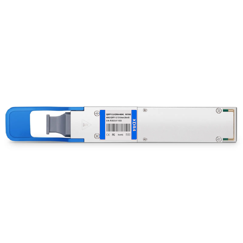 SFPS H3C Compatible 400GBASE-DR4 QSFP112 4 x 100G PAM4 1310nm 500m DOM MPO-12/APC SMF Optical Transceiver Module, Breakout to 4 x 100G-DR SFPS