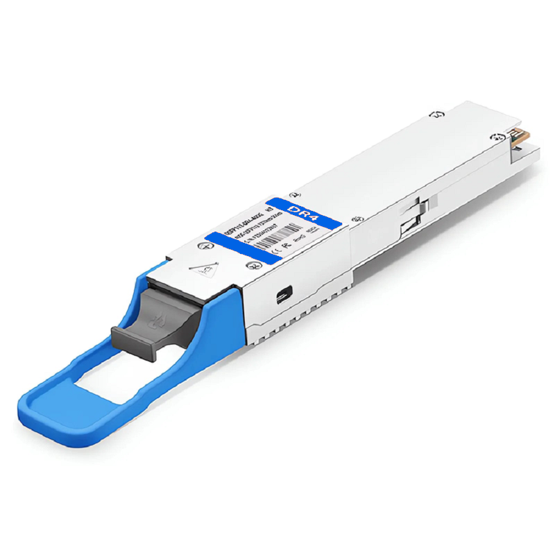 SFPS NVIDIA/Mellanox Compatible 400GBASE-DR4 QSFP112 4 x 100G PAM4 1310nm 500m DOM MPO-12/APC SMF Ethernet Optical Transceiver Module, Breakout to 4 x 100G-DR SFPS