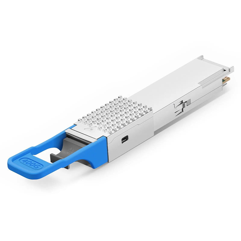 SFPS Broadcom Compatible 400GBASE-DR4 QSFP112 4 x 100G PAM4 1310nm 500m DOM MPO-12/APC SMF Optical Transceiver Module, Breakout to 4 x 100G-DR SFPS