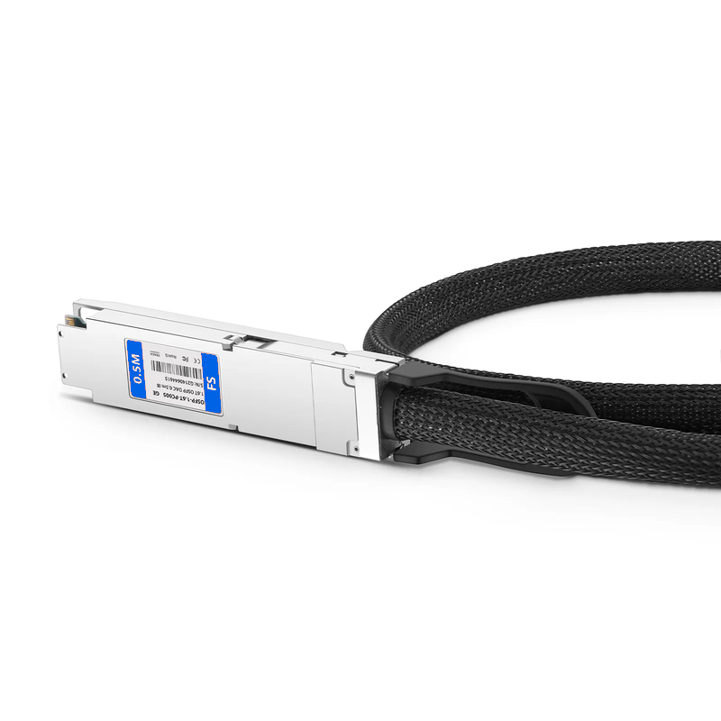SFPS 0.5m (2ft) Generic Compatible 1.6T OSFP224 8 x 200G PAM4 Closed Finned Top Passive Direct Attach Copper Twinax Cable SFPS