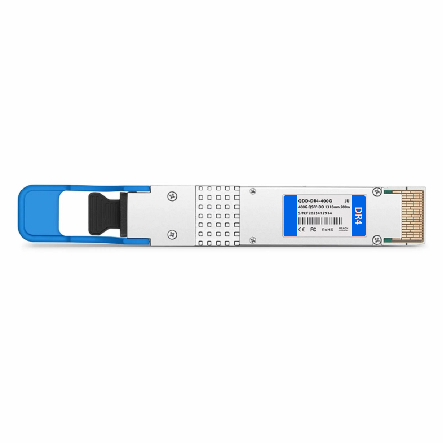 SFPS Juniper Networks QDD-400G-DR4 Compatible 400GBASE-DR4 QSFP-DD 8 x 50G PAM4 1310nm 500m DOM MPO-12/APC SMF Optical Transceiver Module, Breakout to 4 x 100G-DR SFPS