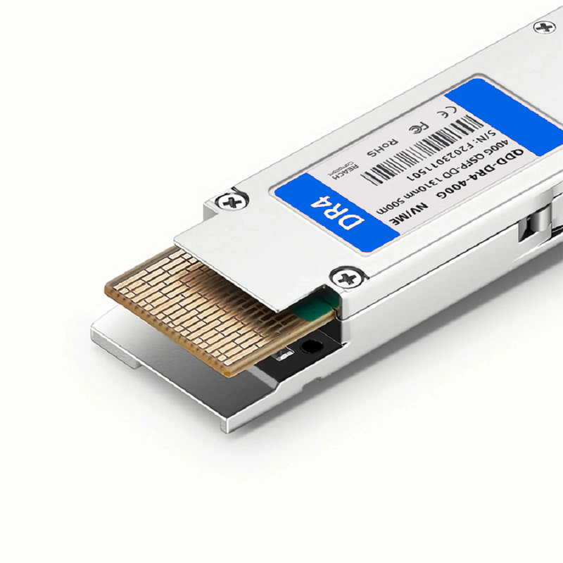 SFPS H3C Compatible 400GBASE-DR4 QSFP-DD 8 x 50G PAM4 1310nm 500m DOM MPO-12/APC SMF Optical Transceiver Module, Breakout to 4 x 100G-DR SFPS