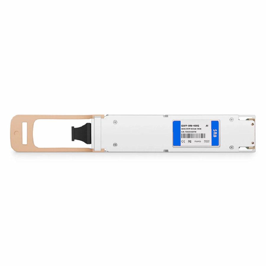 SFPS Arista Networks OSFP-400G-SR8 Compatible 400GBASE-SR8 OSFP Finned Top 8 x 50G PAM4 850nm 100m DOM MPO-16/APC MMF Optical Transceiver Module SFPS