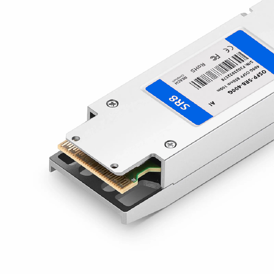 SFPS Arista Networks OSFP-400G-SR8 Compatible 400GBASE-SR8 OSFP Finned Top 8 x 50G PAM4 850nm 100m DOM MPO-16/APC MMF Optical Transceiver Module SFPS