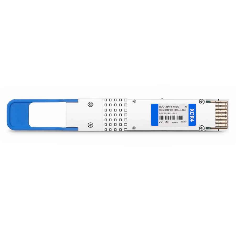 SFPS Arista Networks QDD-400G-XDR4 Compatible 400GBASE-XDR4 QSFP-DD 8 x 50G PAM4 1310nm 2km DOM MPO-12/APC SMF Optical Transceiver Module, Breakout to 4 x 100G-FR SFPS