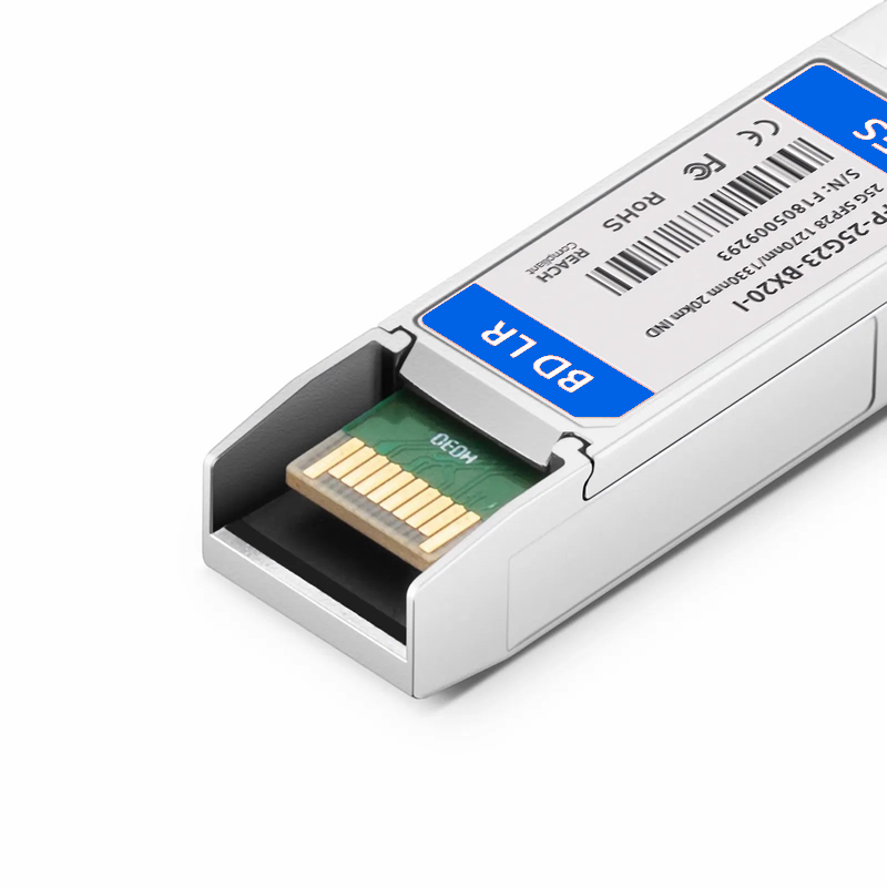 SFPS Cisco Compatible 25GBASE-U SFP28 BiDi 1270nm-TX/1330nm-RX 20km DOM Simplex LC/UPC SMF Optical Transceiver Module (Industrial) SFPS