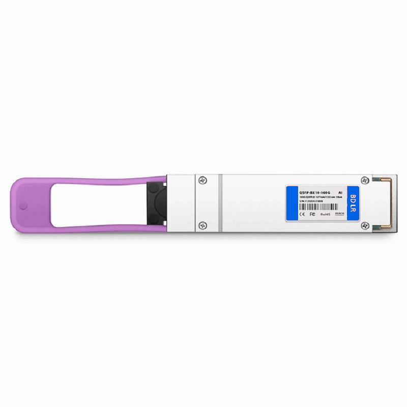 SFPS Arista Networks Compatible 100GBASE-BX10-U QSFP28 BiDi 4 x 25G NRZ 1271nm-TX/1331nm-RX 10km DOM Simplex LC/UPC SMF Optical Transceiver Module SFPS