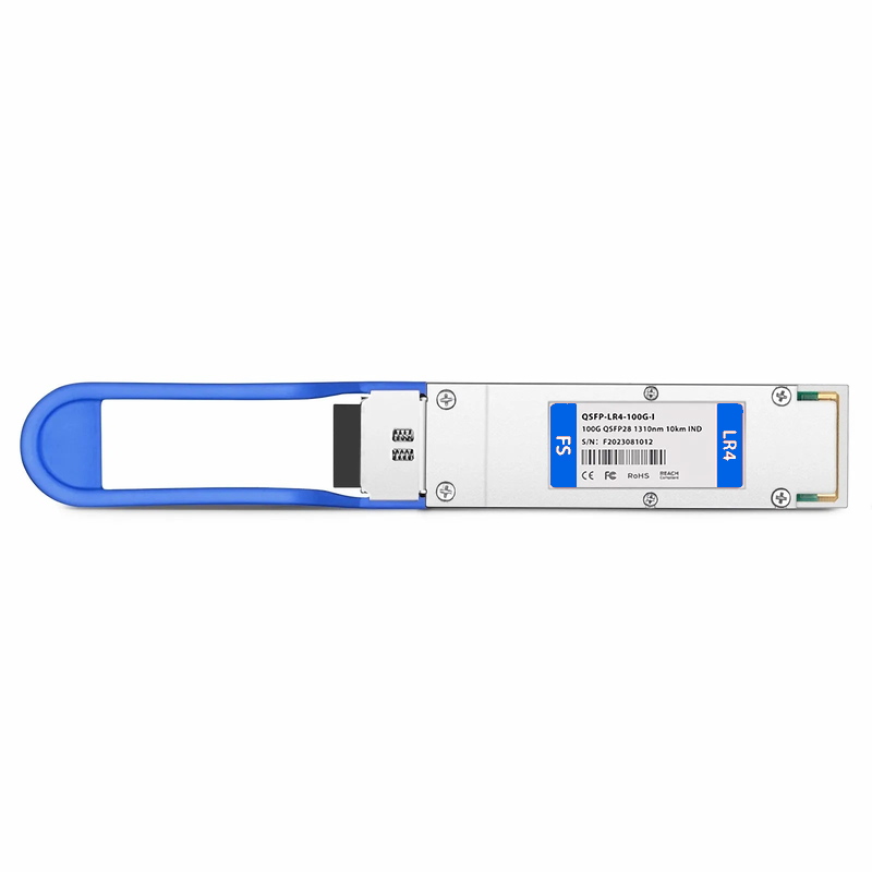SFPS Cisco QSFP-100G-LR4-I Compatible 100GBASE-LR4 QSFP28 4 x 25G NRZ 1310nm 10km DOM Duplex LC/UPC SMF Optical Transceiver Module (Industrial) SFPS