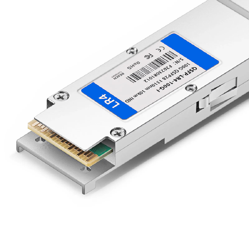 SFPS Cisco QSFP-100G-LR4-I Compatible 100GBASE-LR4 QSFP28 4 x 25G NRZ 1310nm 10km DOM Duplex LC/UPC SMF Optical Transceiver Module (Industrial) SFPS