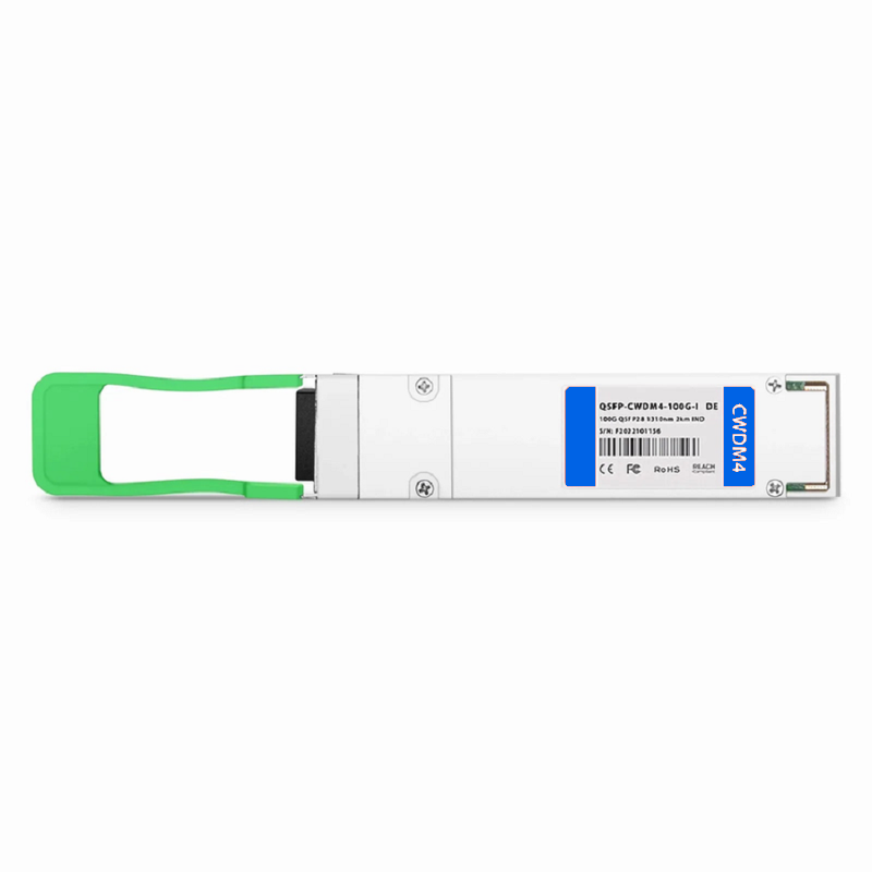 SFPS H3C Compatible 100GBASE-CWDM4 QSFP28 4 x 25G NRZ 1310nm 2km DOM Duplex LC/UPC SMF Optical Transceiver Module (Industrial) SFPS