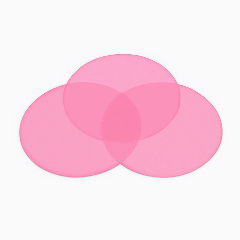 SFPS 3m 1 Piece Pink Polishing Film with 127mm Diameter SFPS