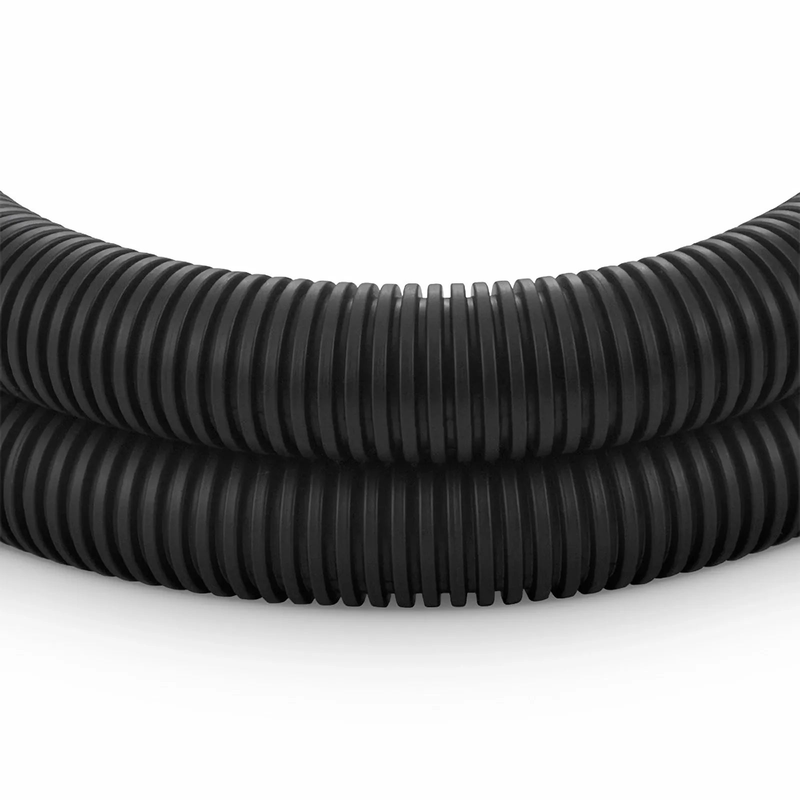 SFPS 10m (33ft) Black Flame Retardant Polypropylene Convoluted Tubing, 19mm Inside Diameter SFPS