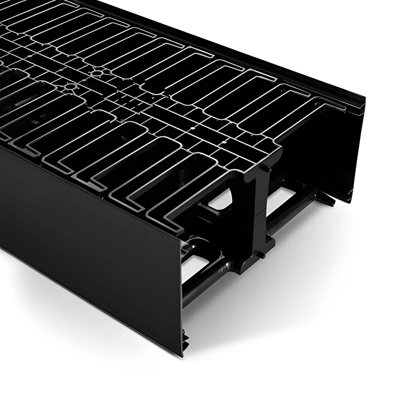SFPS Vertical Dual Sided Cable Manager, 45RU, Bend Radius Finger, 4.9 in. Wide SFPS