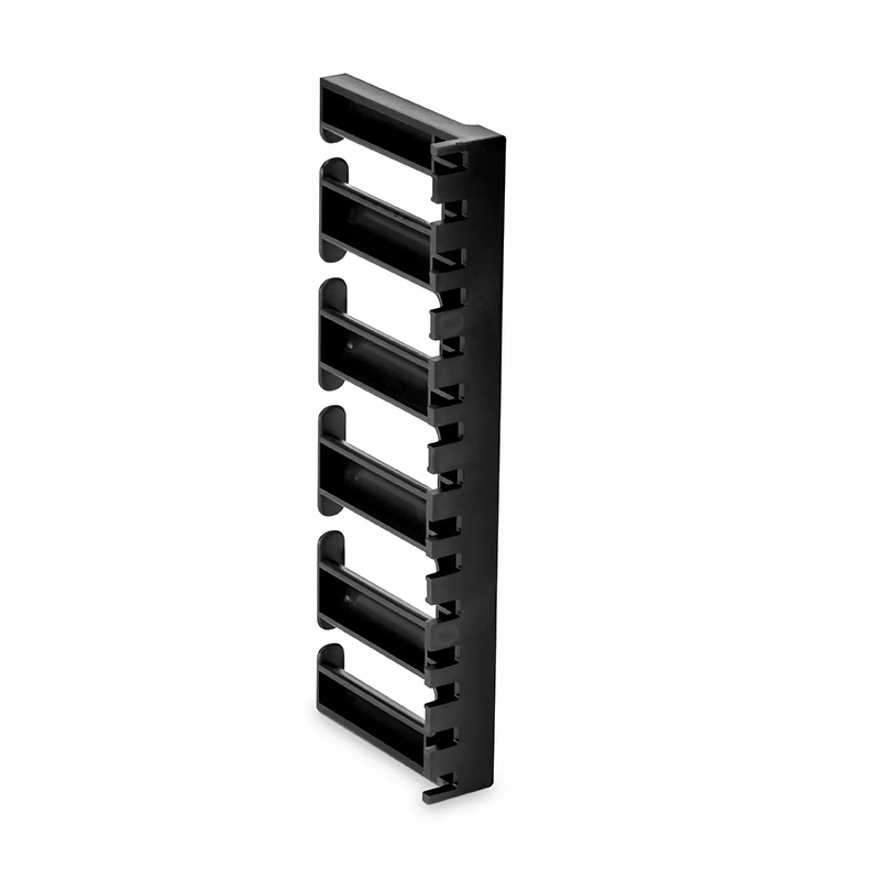 SFPS Vertical Single Sided Cable Manager, 5RU, Bend Radius Finger, 1.02 in. Wide SFPS