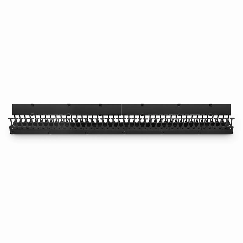 SFPS Vertical Single Sided Cable Manager, 42RU, Bend Radius Finger, 3.5 in. Wide SFPS