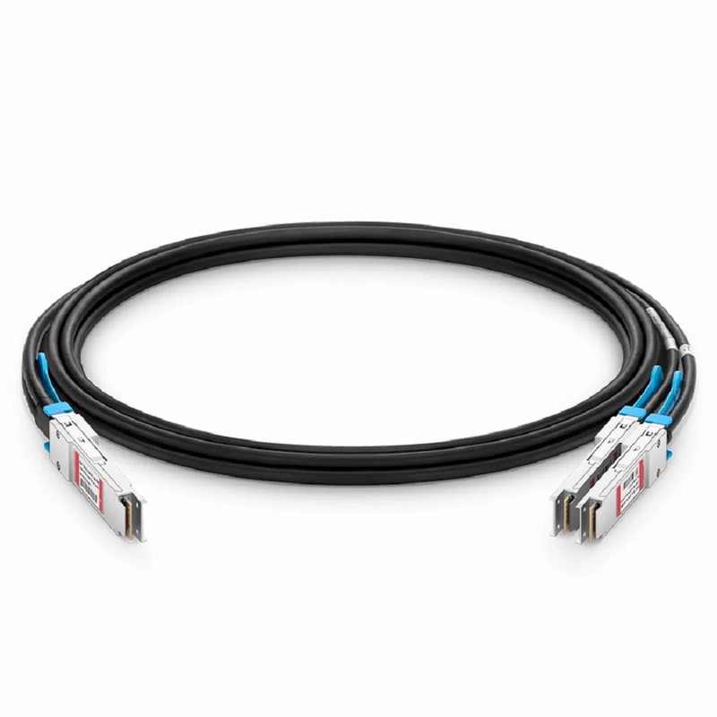 SFPS 2m (7ft) Arista Networks Compatible 100G QSFP28 4 x 25G NRZ to 2 x 50G QSFP28 2 x 25G NRZ Active Direct Attach Copper Breakout Cable SFPS