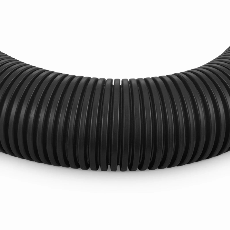 SFPS 10m (33ft) Black Flame Retardant Polypropylene Convoluted Tubing, 36mm Inside Diameter SFPS