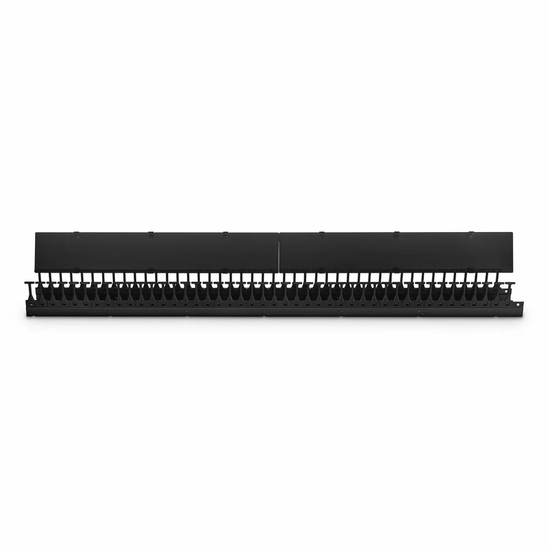 SFPS Vertical Single Sided Steel Cable Manager, 45RU, Bend Radius Finger, 5.5 in. Wide SFPS