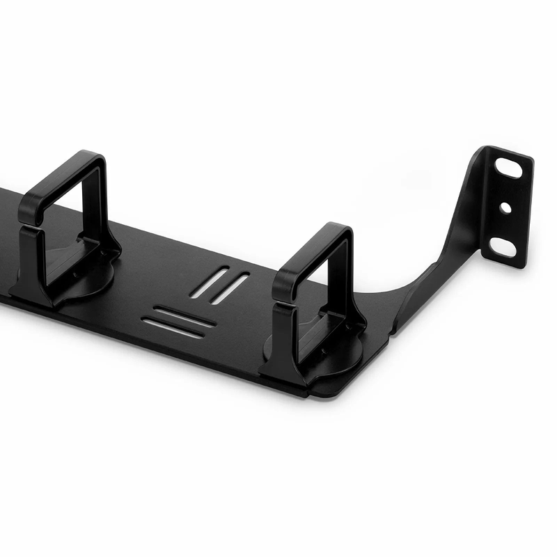 SFPS Horizontal Single Sided Cable Manager for 19 in. Rack or Cabinet, 0RU, 5 Snap-in D-Rings, 4.29 in. Depth SFPS