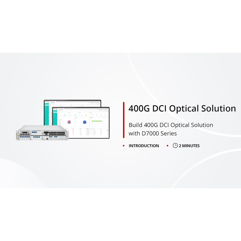 SFPS 400G DWDM Tunable CFP2 DCO 80km DOM Duplex LC/UPC SMF Coherent Optical Module, Used with D7000 Series SFPS
