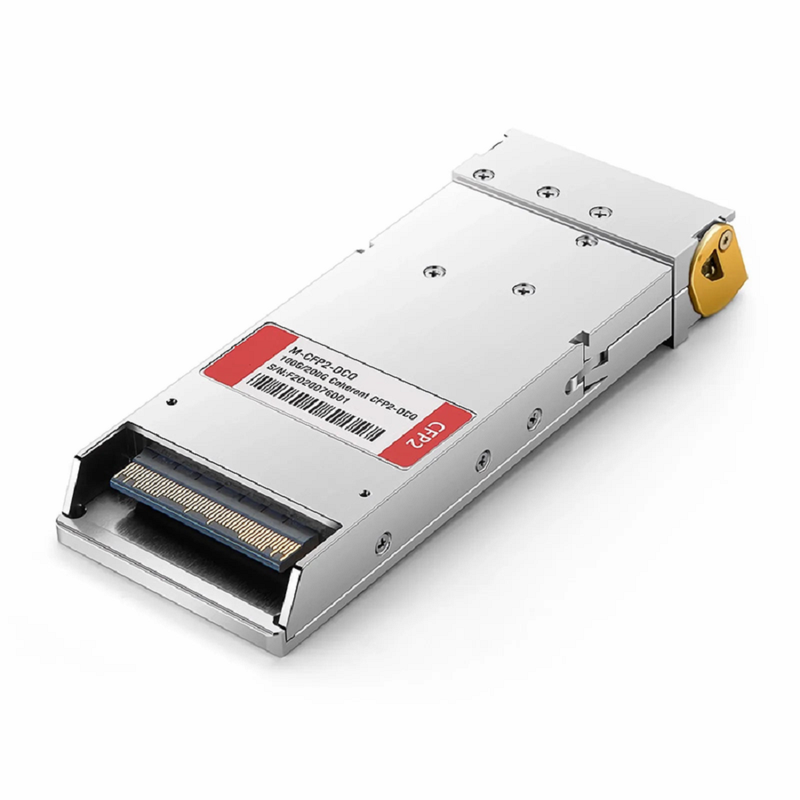 SFPS C40 1545.32nm CFP2-DCO 100G/200G DWDM C-band Tunable 96Chs ITU CH13-CH60 50GHz 80km DOM Duplex LC/UPC SMF Optical Transceiver Module for Transmission SFPS