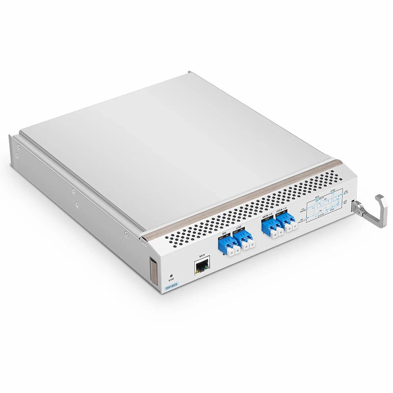 SFPS D7000 OA1825, DWDM EDFA Bidirectional Amplifier with PA 15-25dB and BA 8-18dB Gain, 21.5dBm Output for D7000 Series Managed Chassis, with Built in OSC, VOA SFPS