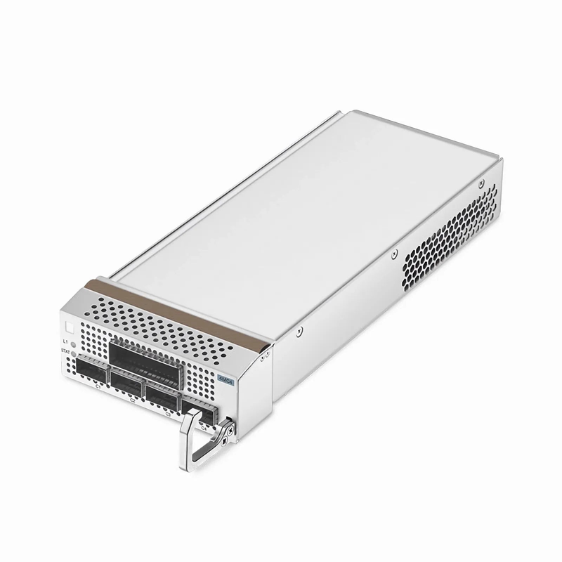 SFPS D7000 4MC4, 1 x 400G QSFP-DD or 4 x 100G QSFP28 to 1 x 400G CFP2 OTN Muxponder for D7000 Managed Chassis SFPS