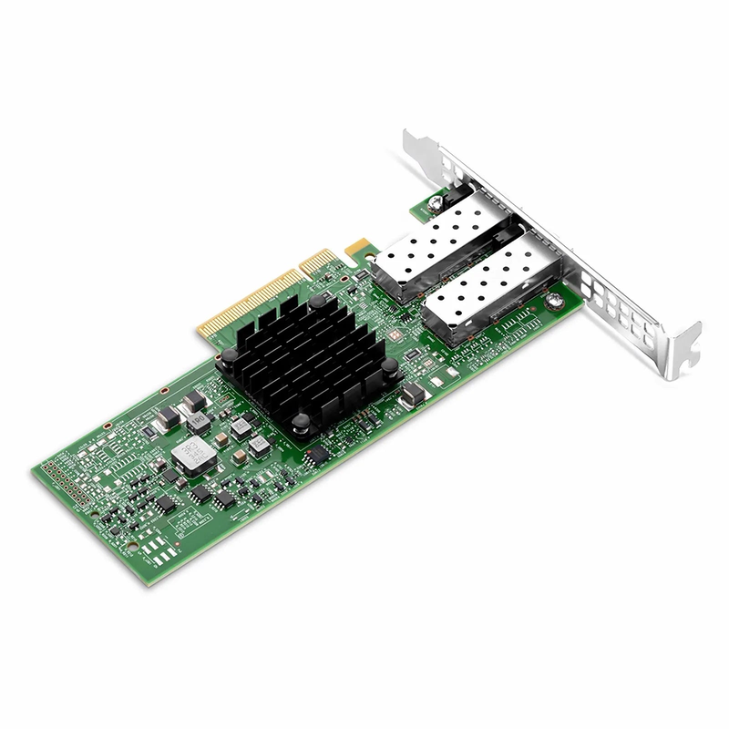 SFPS BroadcomA® BCM957412A4120AC Ethernet Network Interface Card, P210P 10GbE Dual-port SFP+, PCIe 3.0 x8, Standard & Low Profile SFPS