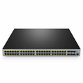 SFPS S3400-48T6SP, 48-Port Gigabit Ethernet L2+ PoE+ Switch, 48 x PoE+ Ports @370W, with 6 x 10Gb SFP+ Uplinks, AC+DC Power Supplies, Support Stacking SFPS