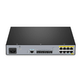 SFPS S3240-8P, 8-Port Gigabit Ethernet L2+ PoE+ Switch, 8 x PoE+ Ports@120W, with 4 x 10Gb SFP+ Uplinks, Stackable Switch, Fanless SFPS