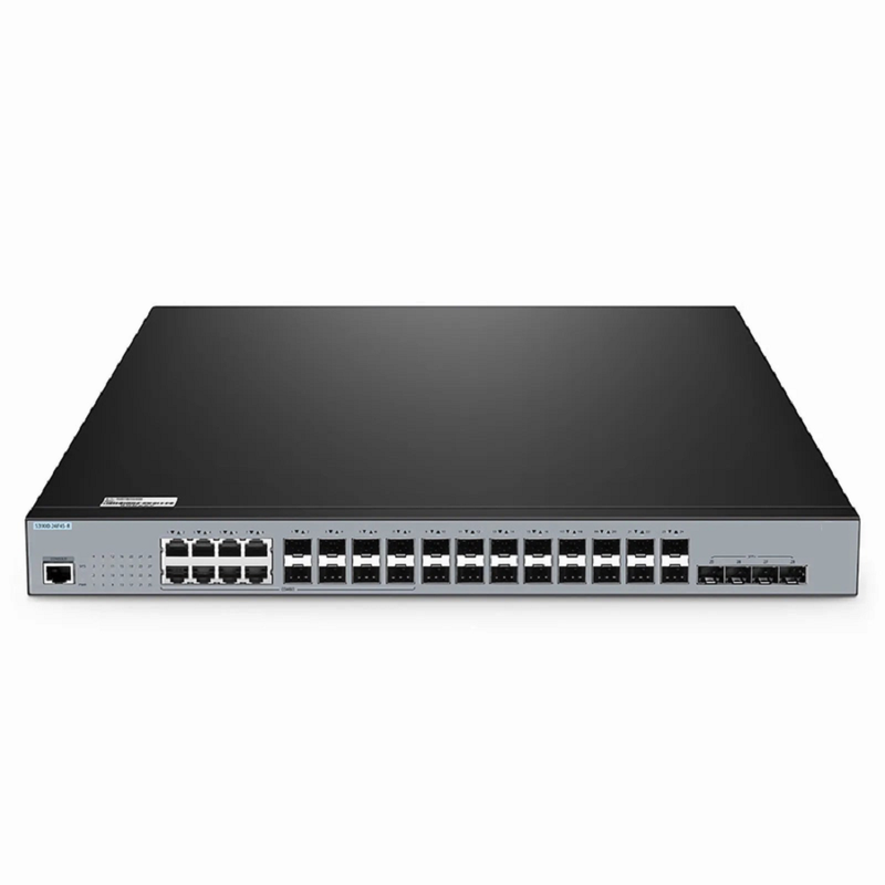 SFPS S3900-24F4S-R, 24-Port Gigabit Ethernet L2+ Switch, 16 x 1Gb SFP, 8 x 1Gb RJ45/SFP Combo Ports, with 4 x 10Gb SFP+ Uplinks, Stackable Switch SFPS