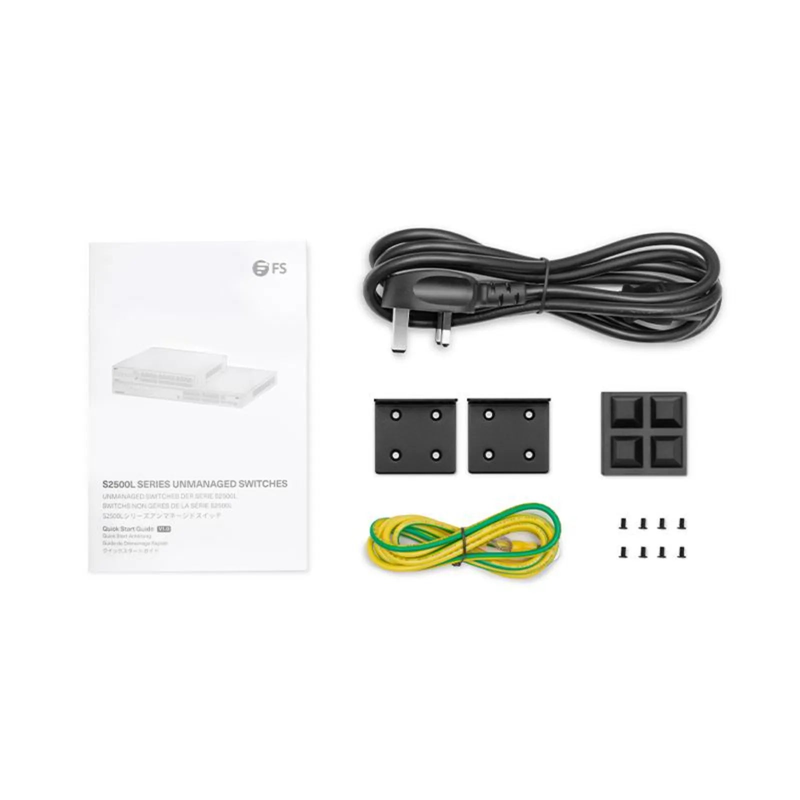 SFPS S2500L-18T2F-P, 18-Port Gigabit Ethernet L2 Unmanaged PoE+ Switch, 16 x PoE+ Ports@240W, 2 x 1Gb RJ45, with 2 x 1Gb SFP Uplinks, Desktop/Rackmount SFPS