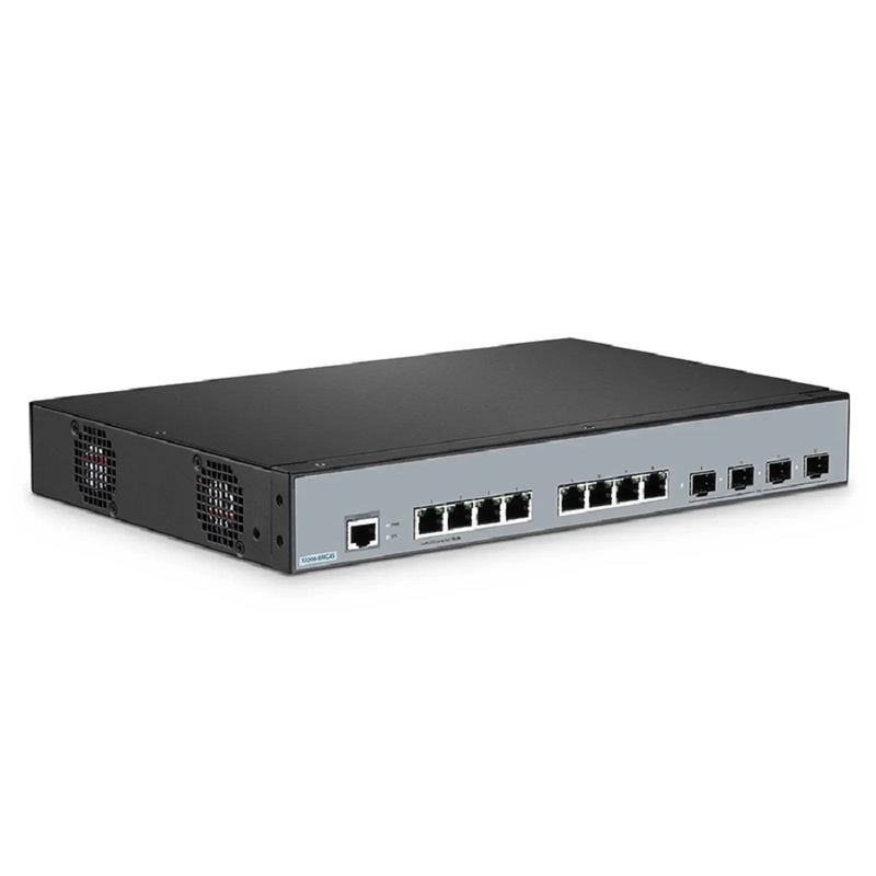 SFPS S3200-8MG4S, 8-Port Ethernet L2+ Switch, 8 x 100M/1000M/2.5G Multi-Gigabit RJ45, with 4 x 10Gb SFP+ Uplinks SFPS