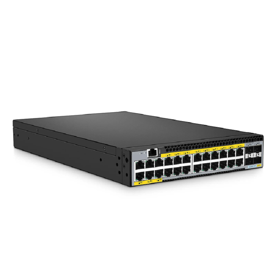 SFPS S3240C-24P, 24-Port Gigabit Ethernet L2+ PoE+ Switch, 24 x PoE+ Ports@380W, with 4 x 10Gb SFP+ Uplinks SFPS