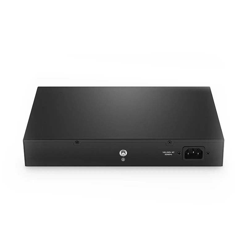 SFPS S2500L-24T, 24-Port Gigabit Ethernet L2 Unmanaged Switch, 24 x 10/100/1000M Gigabit RJ45, Fanless, Desktop/Rackmount SFPS