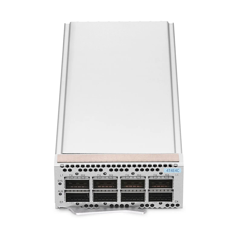 SFPS D6000 4T4E4C, 4 x 400G QSFP-DD Transponder for D6000-CH1U Managed Chassis SFPS