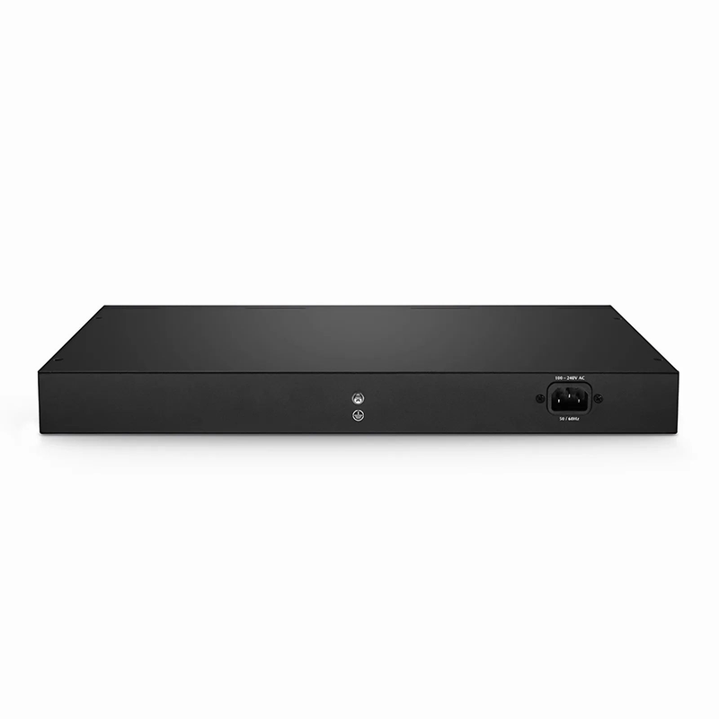 SFPS S3400-24T4FP, 24-Port Gigabit Ethernet L2+ PoE+ Switch, 24 x PoE+ Ports @370W, with 4 x 1Gb Combo Uplinks, Support ERPS SFPS