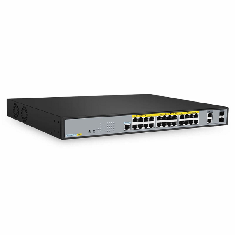 SFPS S3250-24TF-U, 24-Port Gigabit Ethernet L2 PoE++ Switch24 x PoE+ Ports @370Wwith 2 x 1Gb Combo Uplinks SFPS