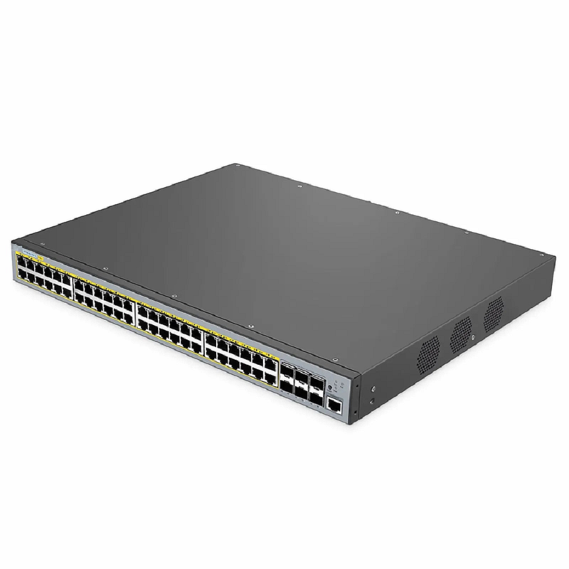 SFPS S5500-48T6SP-R, 48-Port Gigabit Ethernet L3 PoE+ Switch, 48 x PoE+ Ports @760W, with 6 x 10Gb SFP+, Support Stacking SFPS