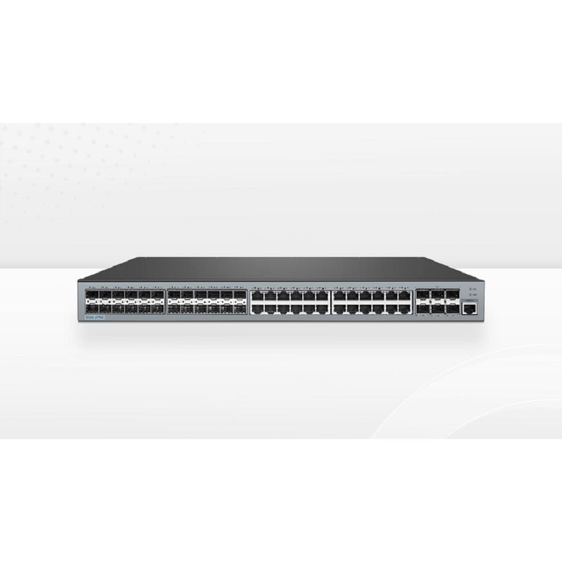 SFPS S5500-24TF6S, 48-Port Gigabit Ethernet L3 Switch, 24 x Gigabit RJ45, 24 x 1Gb SFP, with 6 x 10Gb SFP+ Uplinks, Support Stacking SFPS