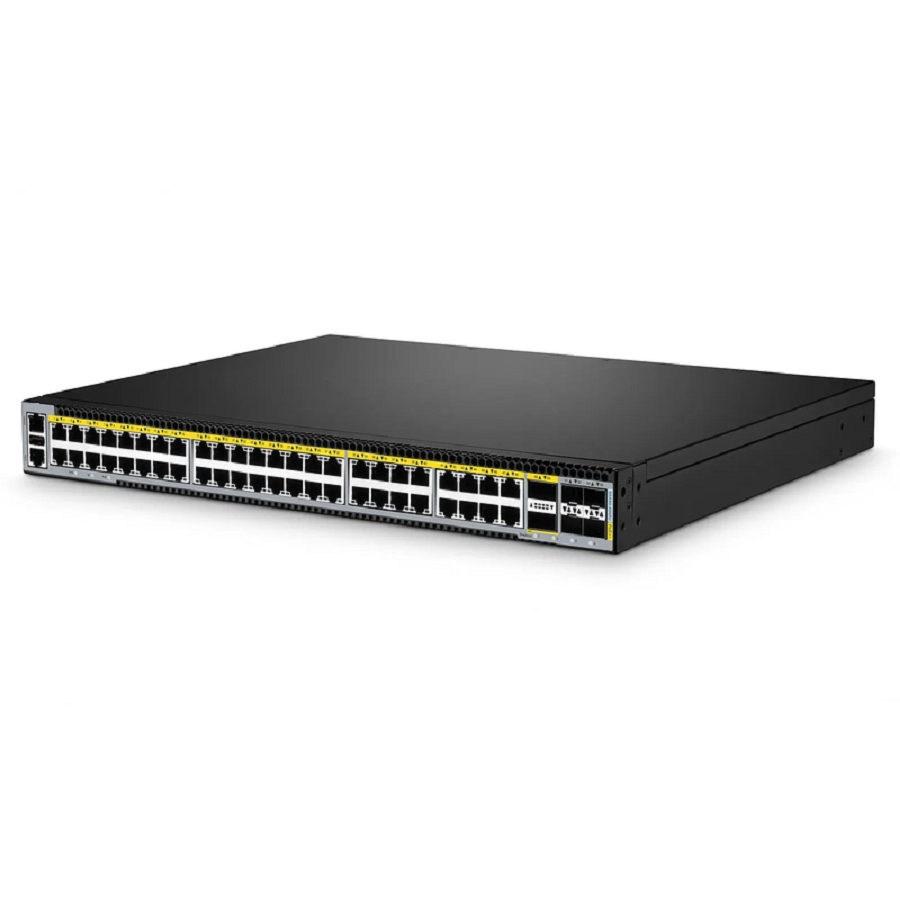 SFPS S5440-48MU, 48-Port Multi-Gigabit Ethernet L3 PoE++ Switch, 40 x 2.5Gb PoE++, 8 x 10Gb PoE++ Ports @2000W, with 4 x 25Gb SFP28 and 2 x 40Gb QSFP+ Uplinks, Support EVPN-VXLAN & MLAG SFPS