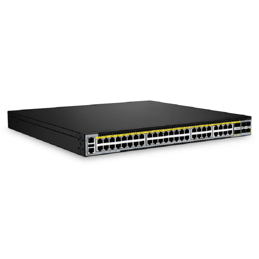 SFPS S5440-48MU, 48-Port Multi-Gigabit Ethernet L3 PoE++ Switch, 40 x 2.5Gb PoE++, 8 x 10Gb PoE++ Ports @2000W, with 4 x 25Gb SFP28 and 2 x 40Gb QSFP+ Uplinks, Support EVPN-VXLAN & MLAG SFPS