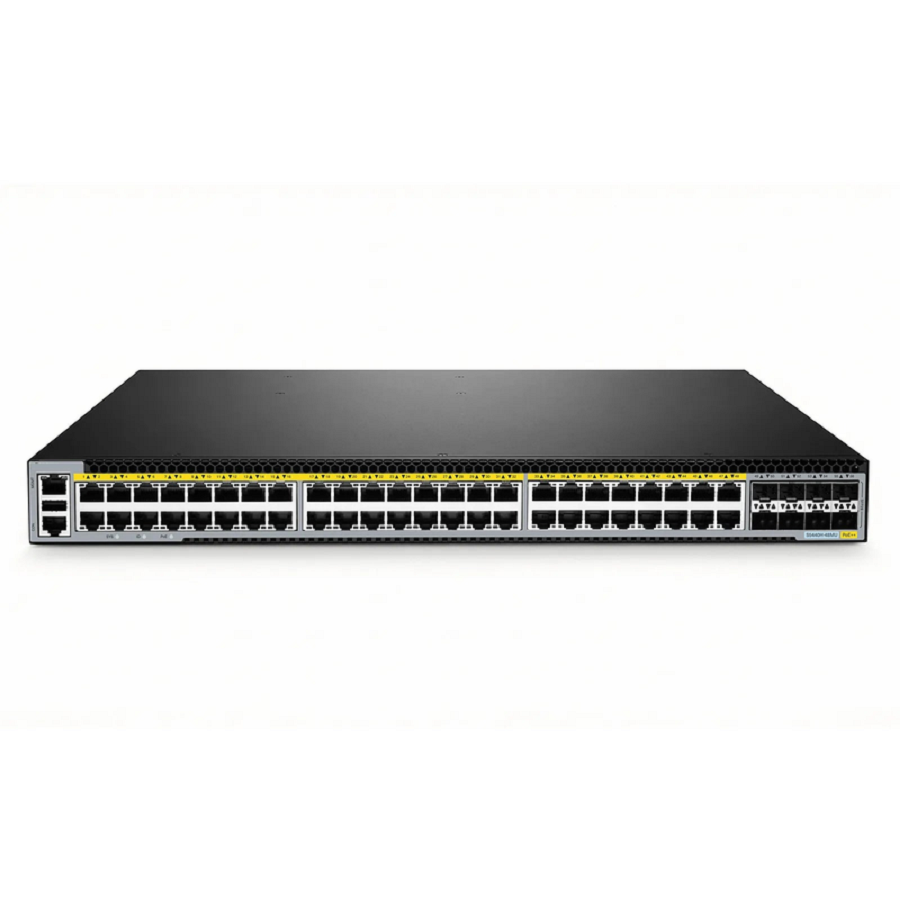 SFPS S5440H-48MU, 48-Port Gigabit Ethernet L3 PoE++ Switch, 32 x 2.5Gb PoE++, 16 x 10Gb PoE++ Ports @2000W, with 8 x 25Gb SFP28 Uplinks, Support EVPN-VXLAN & MLAG SFPS